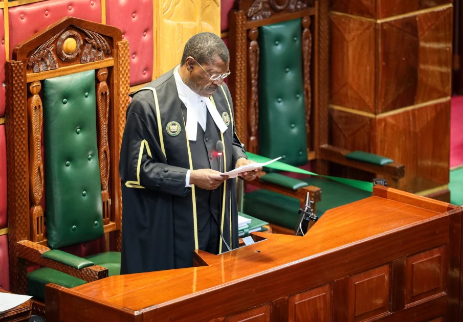 Speaker Moses Wetangula  Gazettes Kithure Kindiki as New Deputy President Despite Court Order